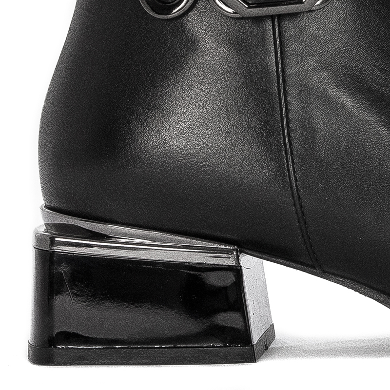 Boccato Women's Leather Boots on the Black post