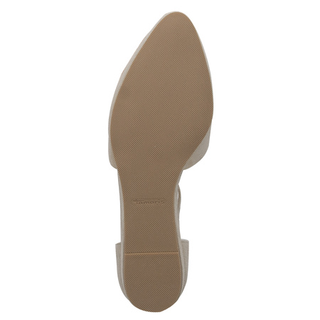 Tamaris Sandały damskie Beżowe Beige