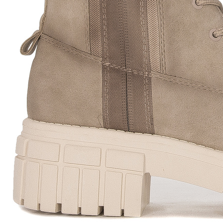 Bugatti Women's platform boots Beige beige