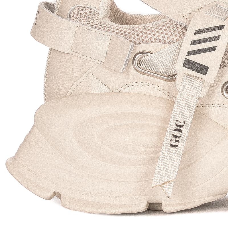 GOE Beige Women's Sneakers