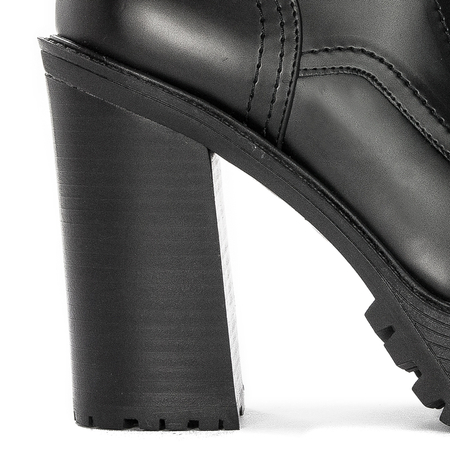 Botki damskie Guess KALISSA Black Czarne