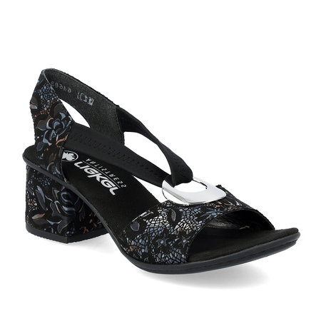 Rieker Women's Black Sandals