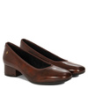 Maciejka Women's Patent Leather Burgundy Pumps