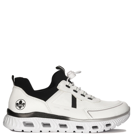 Rieker Women's White Combination Sneakers