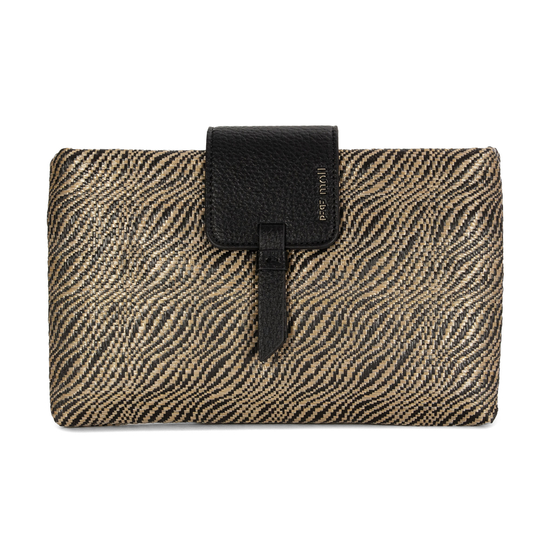 Pepe Moll Women's Handbag Black&Beige