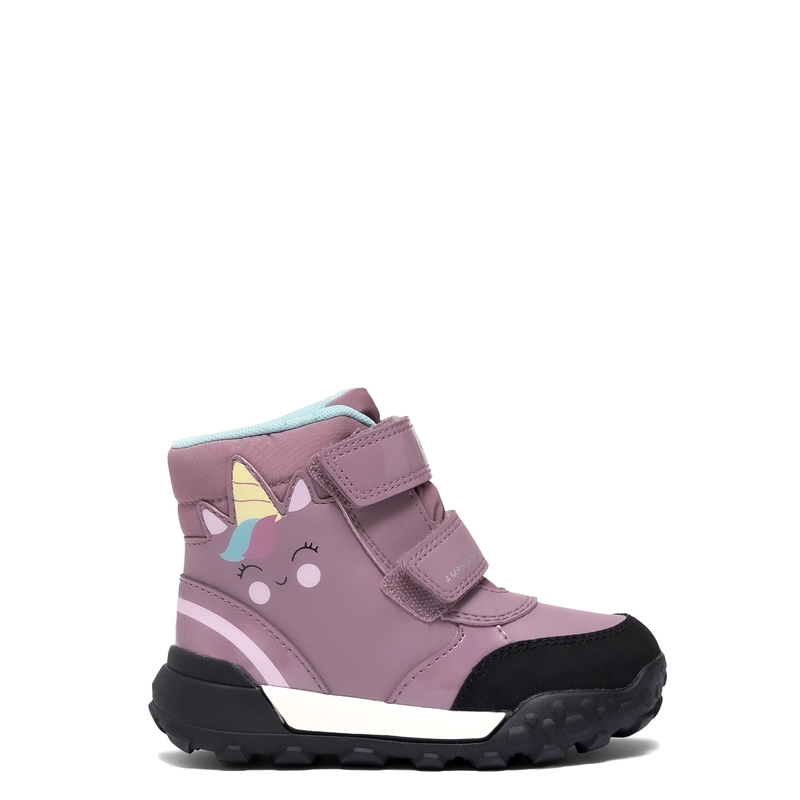 Geox Botki Dziewczęce Dark Purple