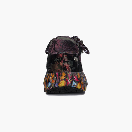 Laura Vita Sneakersy damskie Wine bordowe