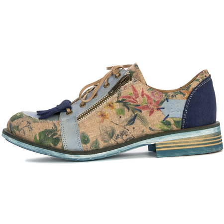 Maciejka Women's Light Blue Flat Shoes