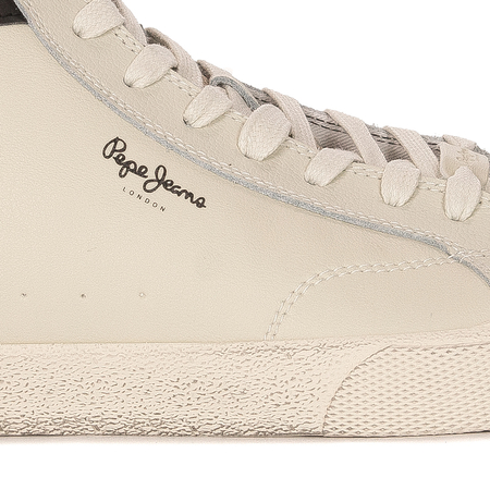 Pepe Jeans Sneakersy buty męskie Kenton Vintage white białe