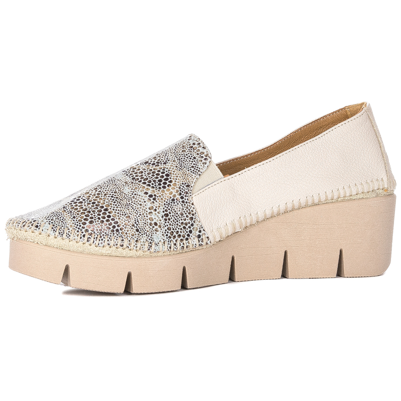 Maciejka 5814A-04/00-1 Beige Suede Low Shoes