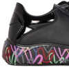 Filippo DP4480/23 BK MLT women's Platform Black Low Shoes