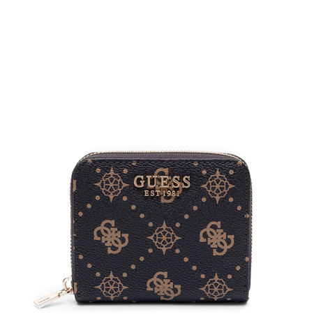 Guess Allegra Portfel Damski Mały Brązowy SWGP2489137-ESP