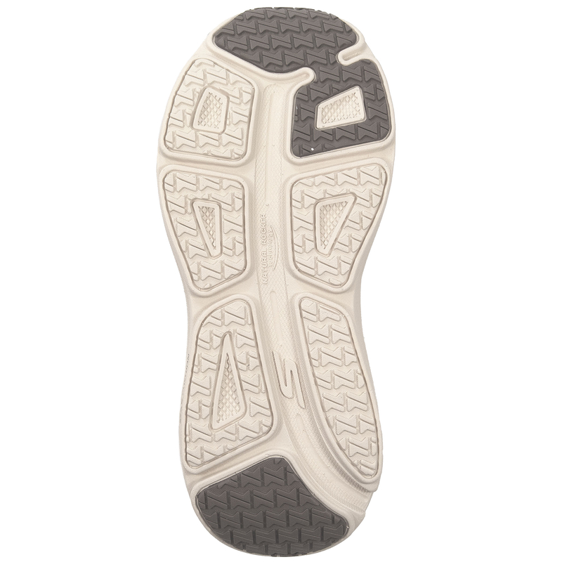 Skechers Max Cushioning Sneakersy Damskie Na Platformie Beżowe 129470-NAT