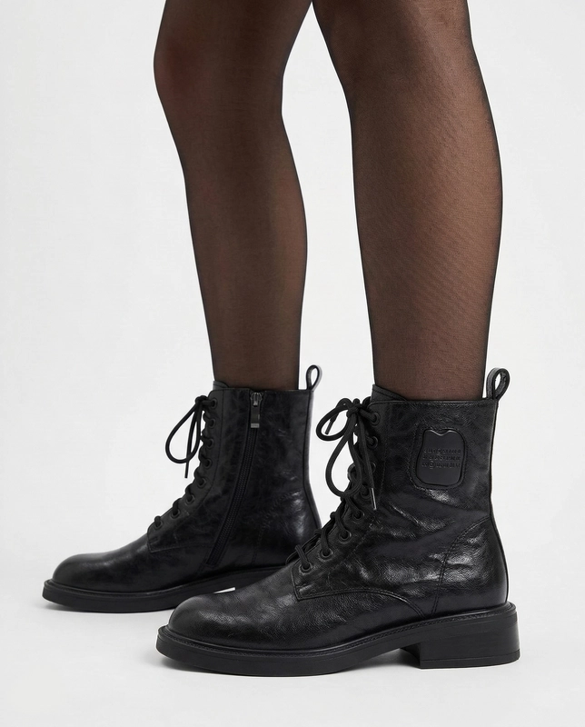 Maciejka Women's Black Leather Shoes