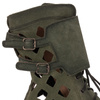 Maciejka Women's boots leather suede openwork green
