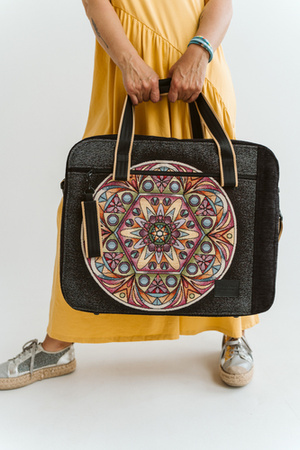 Fabryka Kroju Large Shoulder Bag Mandala