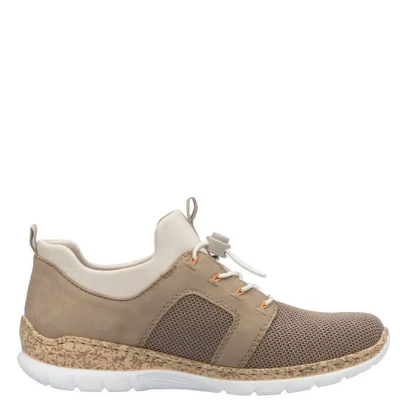 Rieker Sneakersy Półbuty Damskie Brown