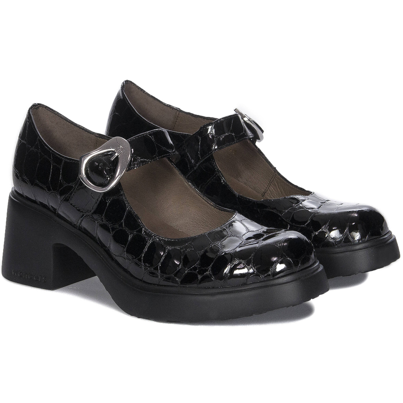 Wonders Negro Women's Pattented Shoes
