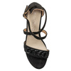 Filippo Black Sandals DS3665/22 BK