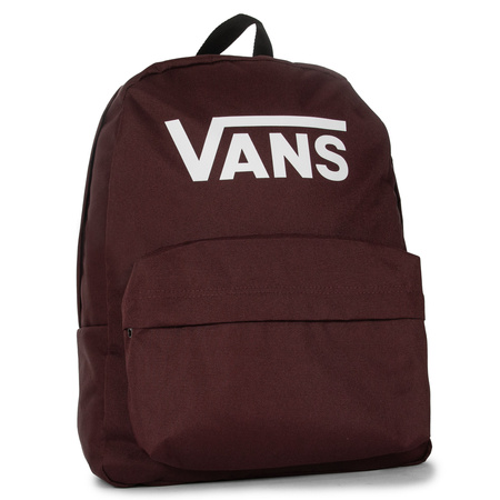 Old Skool Print Backpack Burgundy