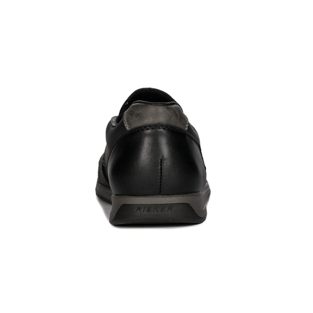 Rieker Men's black slip-on low shoes