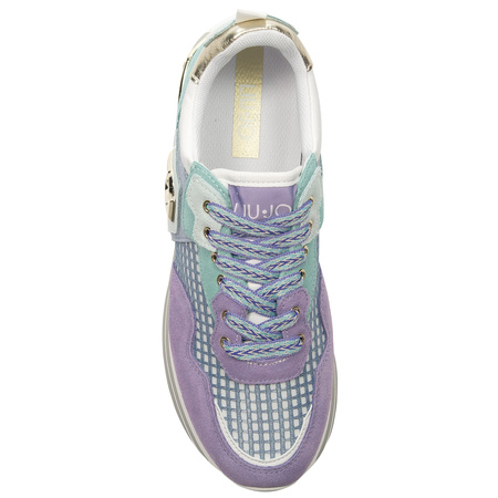 Liu Jo Women's Platform Sneakers Purple and Turquoise