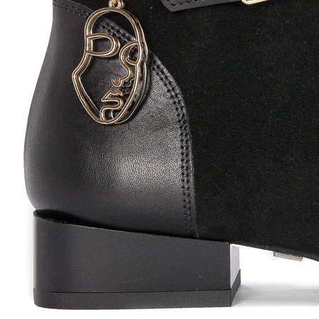 Maciejka 5743A-01/00-7 Black Leather Boots