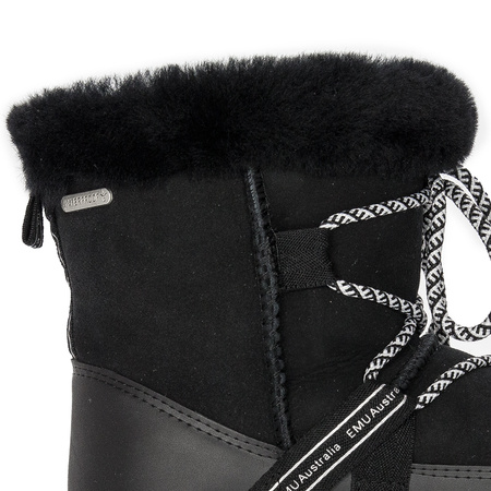 EMU Australia Black Blurred W12641 Black