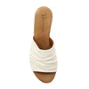 Maciejka Women's Leather Flip-Flops White