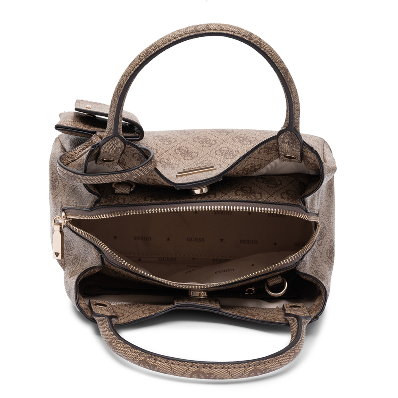 Guess Torebka Damska Do Ręki I Na Ramię Elegancka Beżowy SG248422-LATTE LOGO