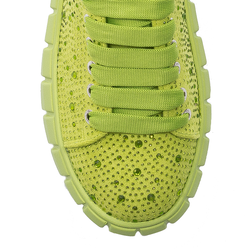 GOE Sneakersy damskie półbuty zielone