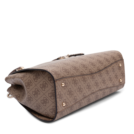 Guess Torebka Damska Listonoszka Do Ręki I Na Ramię Elegancka Brązowa BG967207-LATTE