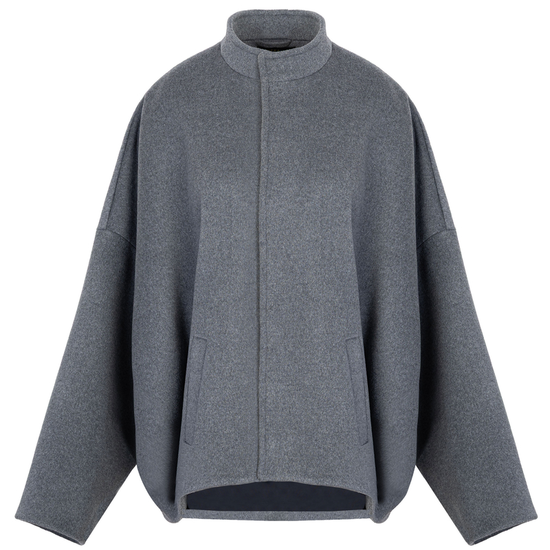 OPRA Oversize Minimalist Jacket Grey OP-KU-NUBA-GREY