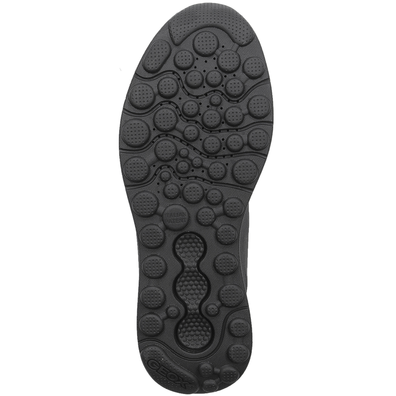 GEOX Men's Black leather boots
