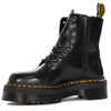 Dr. Martens Botki glany damskie skórzane Jadon Black czarne