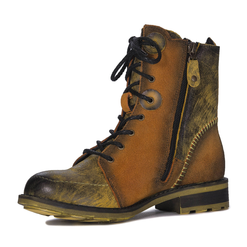 Maciejka Yellow Boots 06719-07/00-8