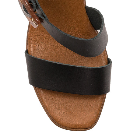 Maciejka Black Women's Slides