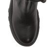 Black Venezia Black leather boots