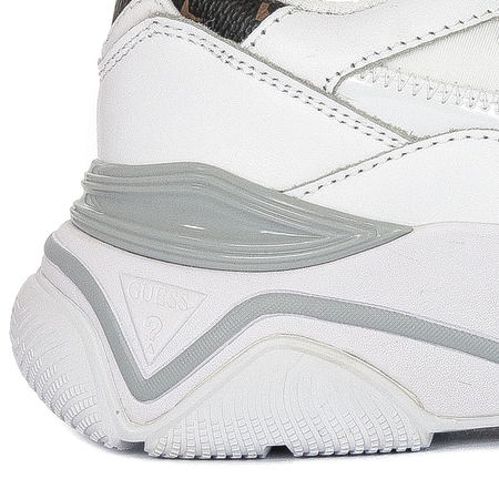 Sneakersy Guess FL8SN2 FAL12 Sunshine2 White Białe