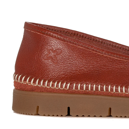 Maciejka Red Low Shoes