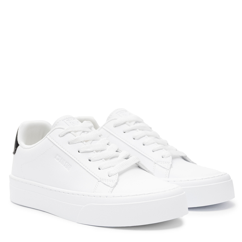 Big Star Sneakersy Minimalistyczne Półbuty Damskie Płaska Podeszwa Białe TT274928-WHITE