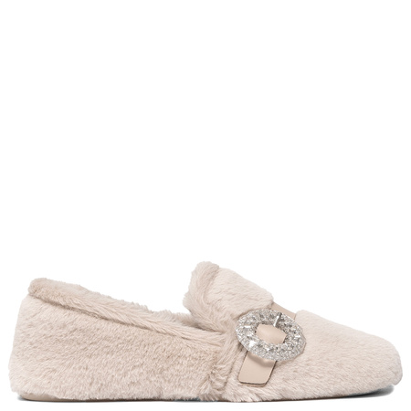 Macarena Beige Home Slippers