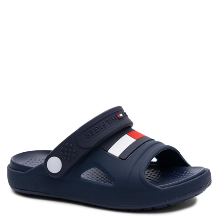 Tommy Hilfiger Sandały Dziecięce Chłopięce Granatowe T3XF-34401-BLUE