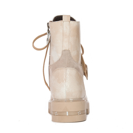 Maciejka Beige Lace-up Boots 05219-04/00-3