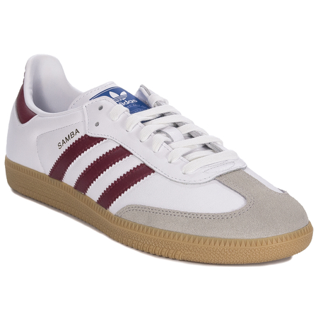 Adidas Samba OG Sneakersy męskie biało - czerwone