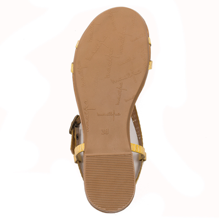 Maciejka women's yellow Sandals