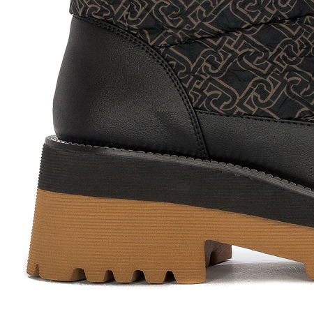Liu Jo Women's Platform Snow Boots Brown and Black