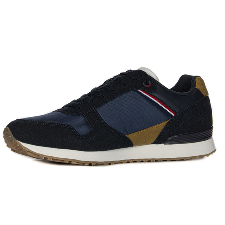 Lee Cooper Navy Brown Men's Sneakers