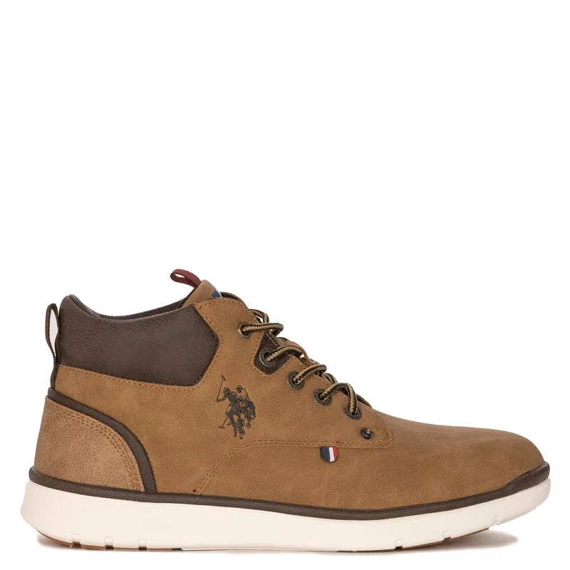 Sneakersy U.S.Polo Assn. brązowe