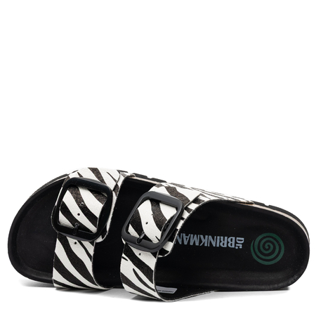 Dr. Brinkmann Bonillo Slides Anatomical Zebra Black-White 700909-00 BONILLO